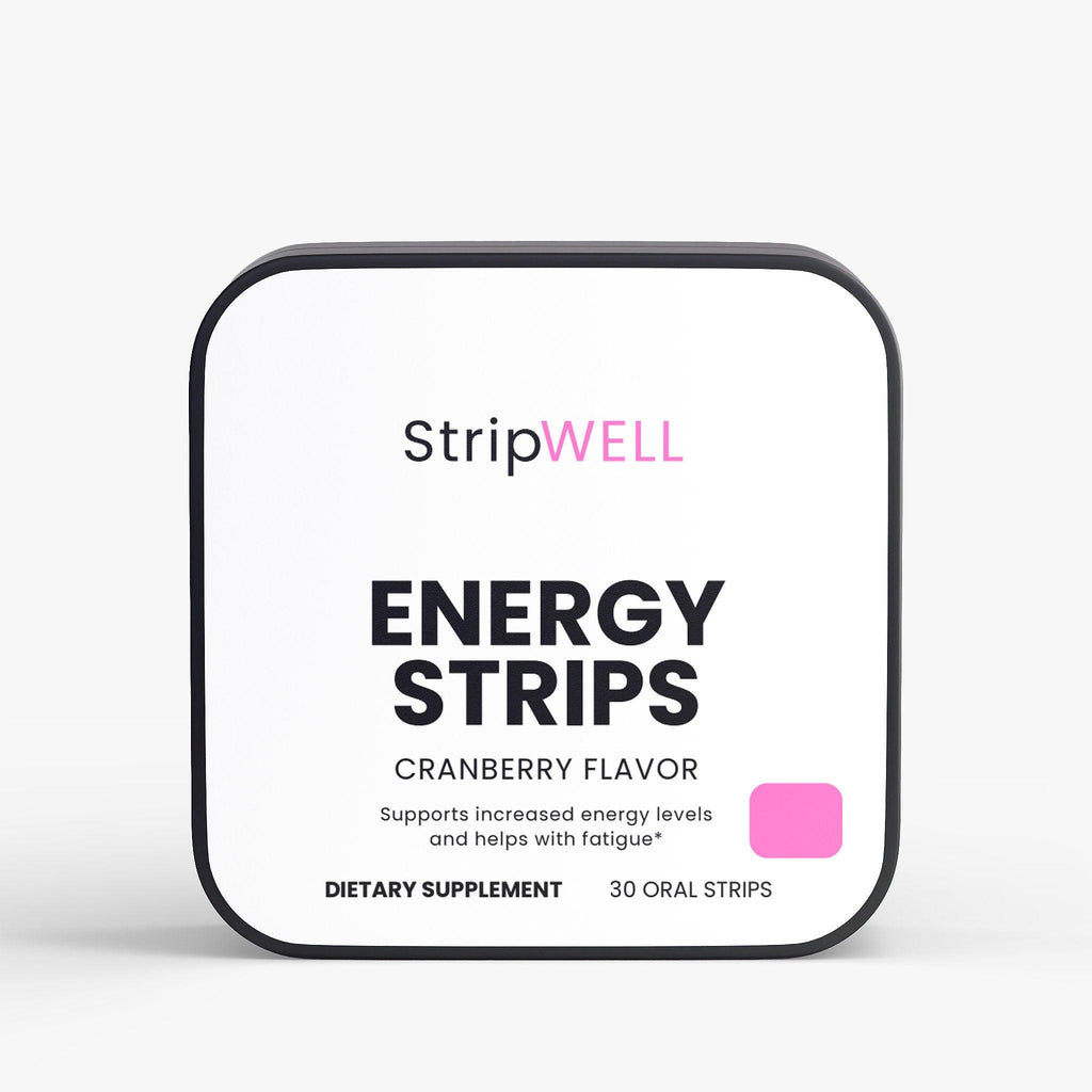 Energy Strips | Green Tea, B12 | Oral Strips | 30 Strips — Oral Strips | StripsWell