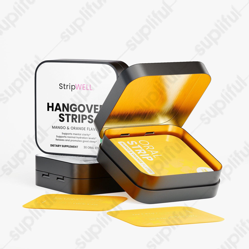 Hangover Recovery Strips — StripsWell oral dissolving strips, made in the USA