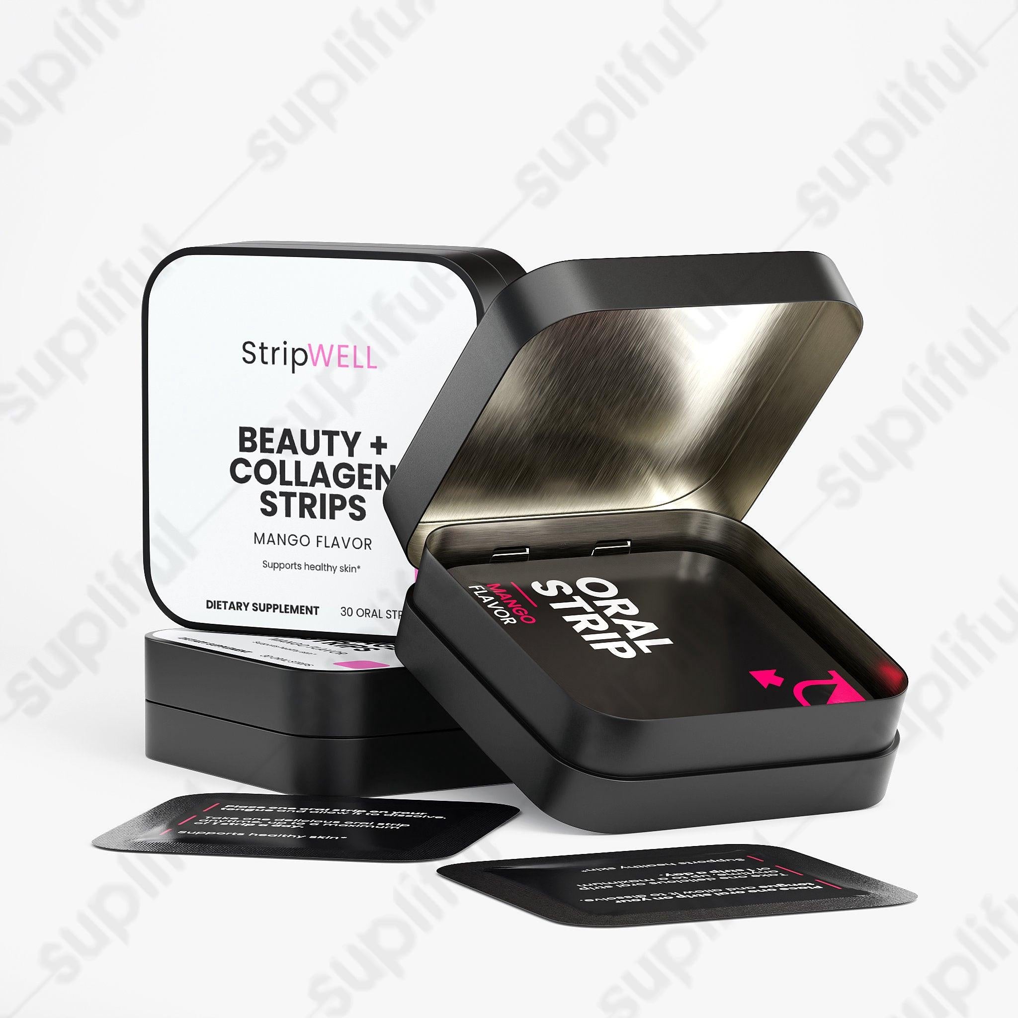 Beauty Collagen Strips | Collagen, Beauty | Oral Strips | 30 Strips — Oral Strips (view 3) | StripsWell