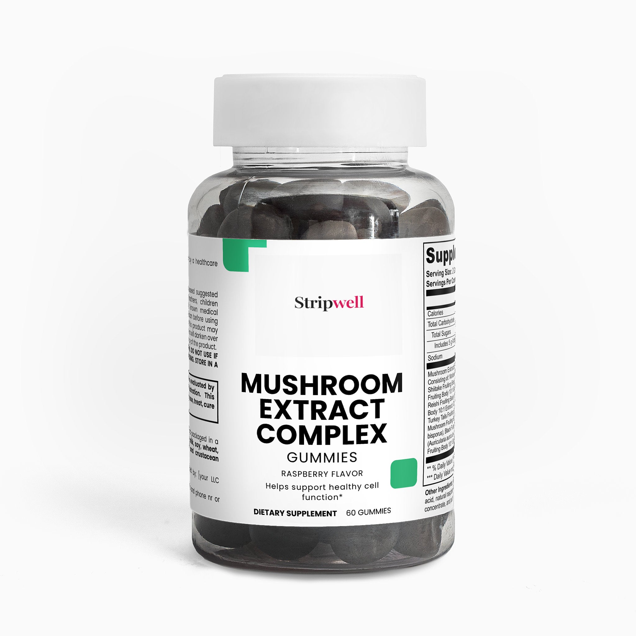 Mushroom Extract Complex — StripsWell oral dissolving strips, made in the USA