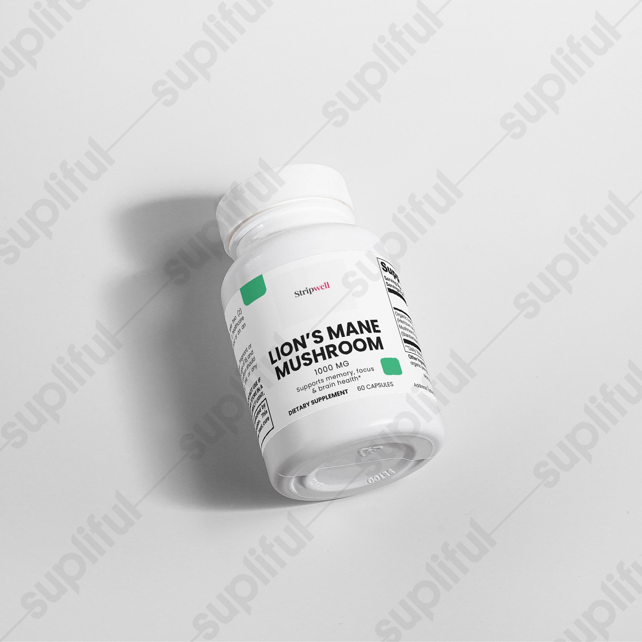 Lion's Mane Mushroom — StripsWell oral dissolving strips, made in the USA