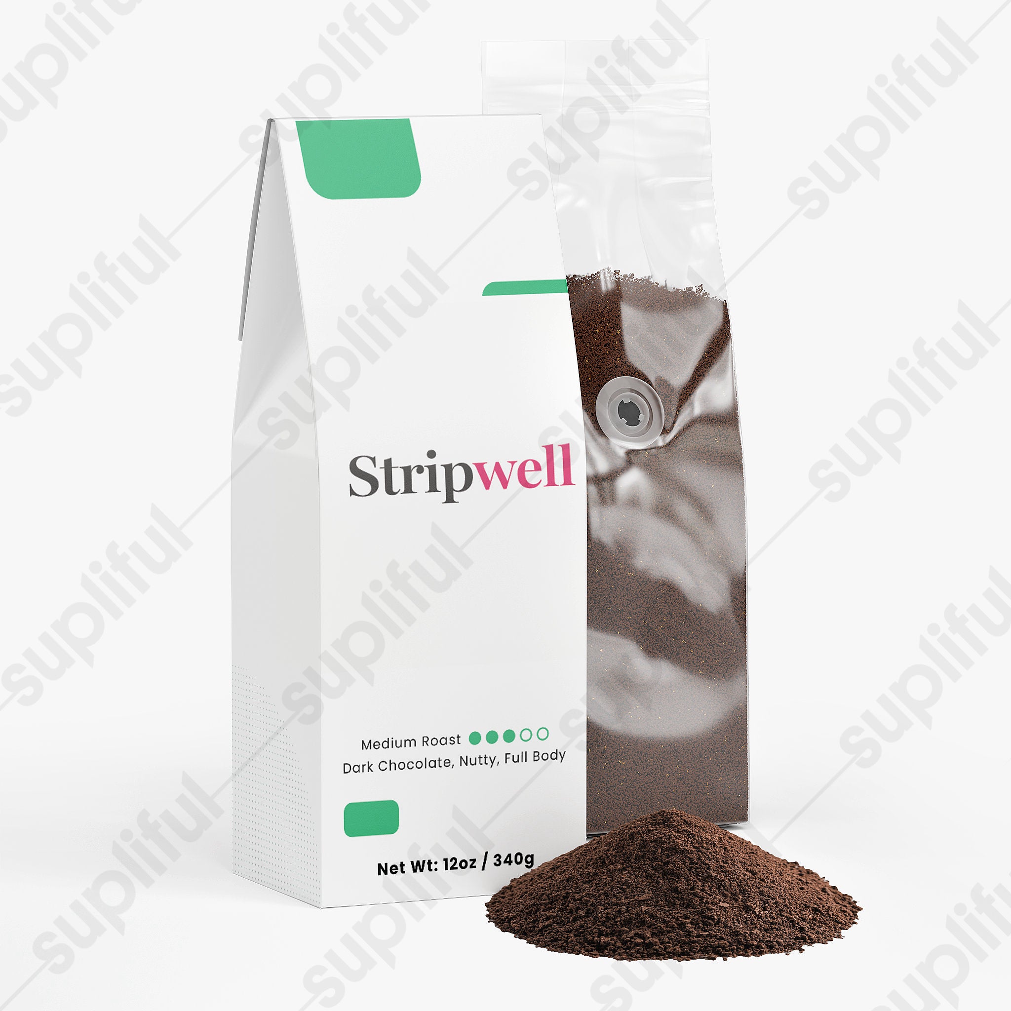 Vitality Mushroom Coffee (Medium Roast) — StripsWell oral dissolving strips, made in the USA