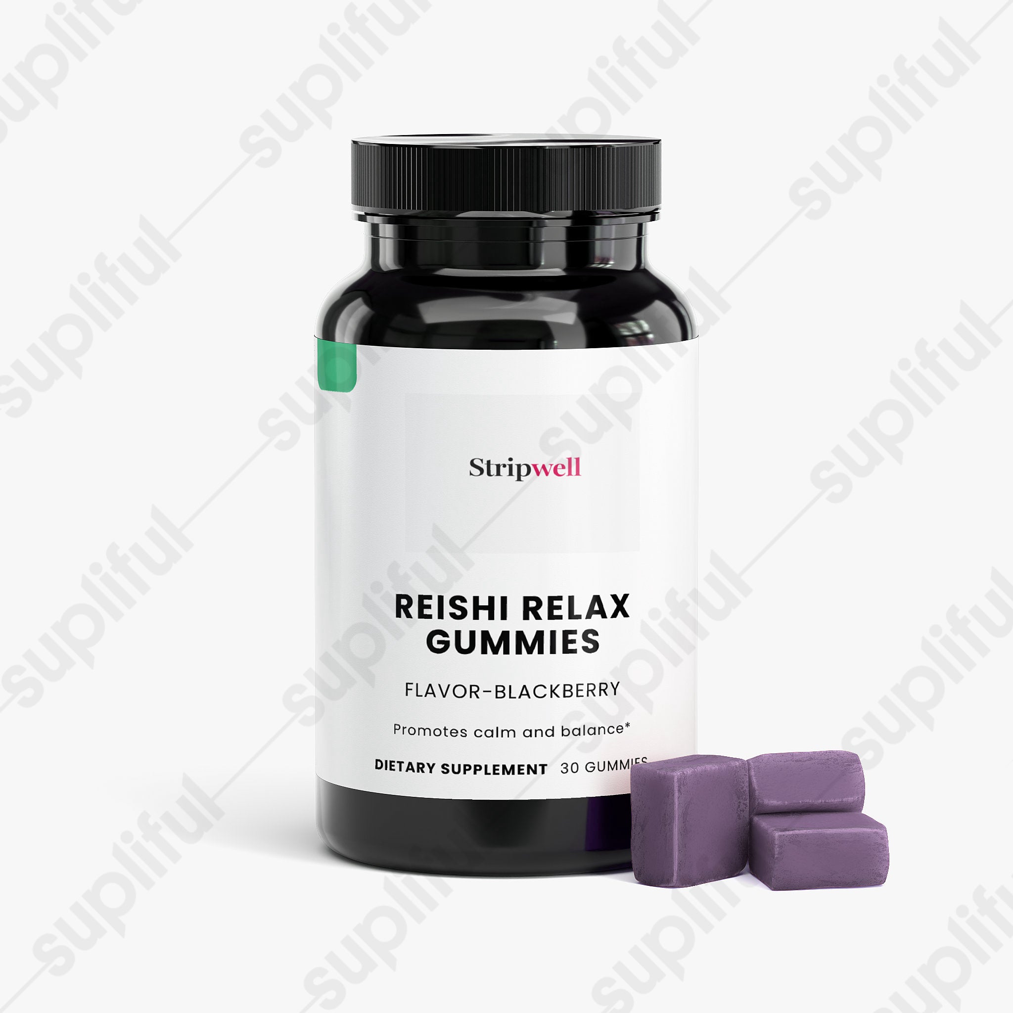 Reishi Relax Gummies — StripsWell oral dissolving strips, made in the USA