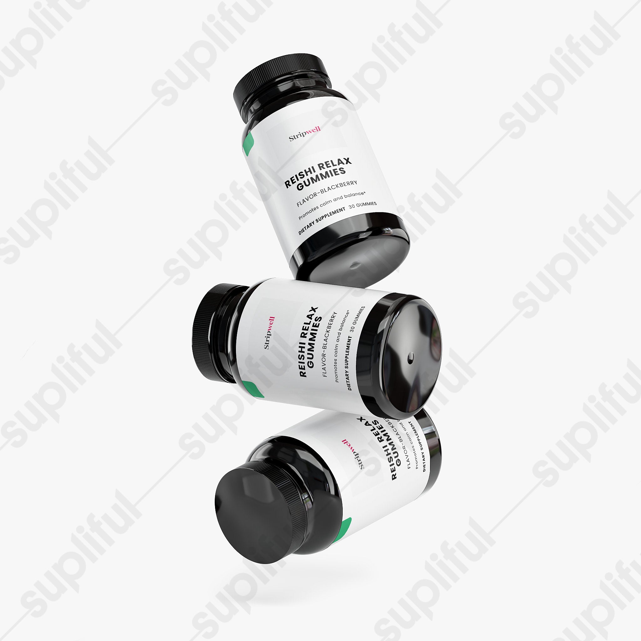 Reishi Relax Gummies — StripsWell oral dissolving strips, made in the USA