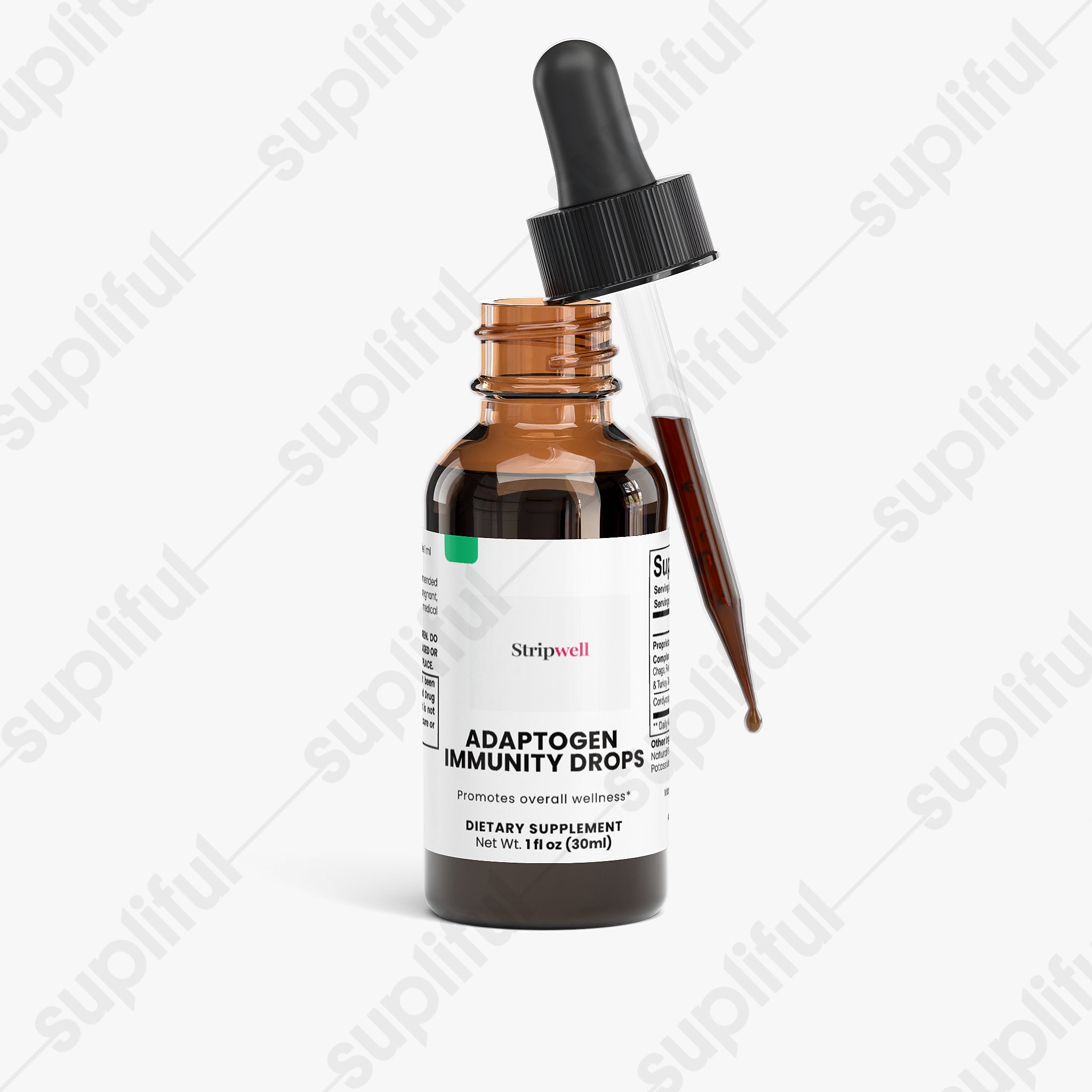 Adaptogen Immunity Drops — StripsWell oral dissolving strips, made in the USA