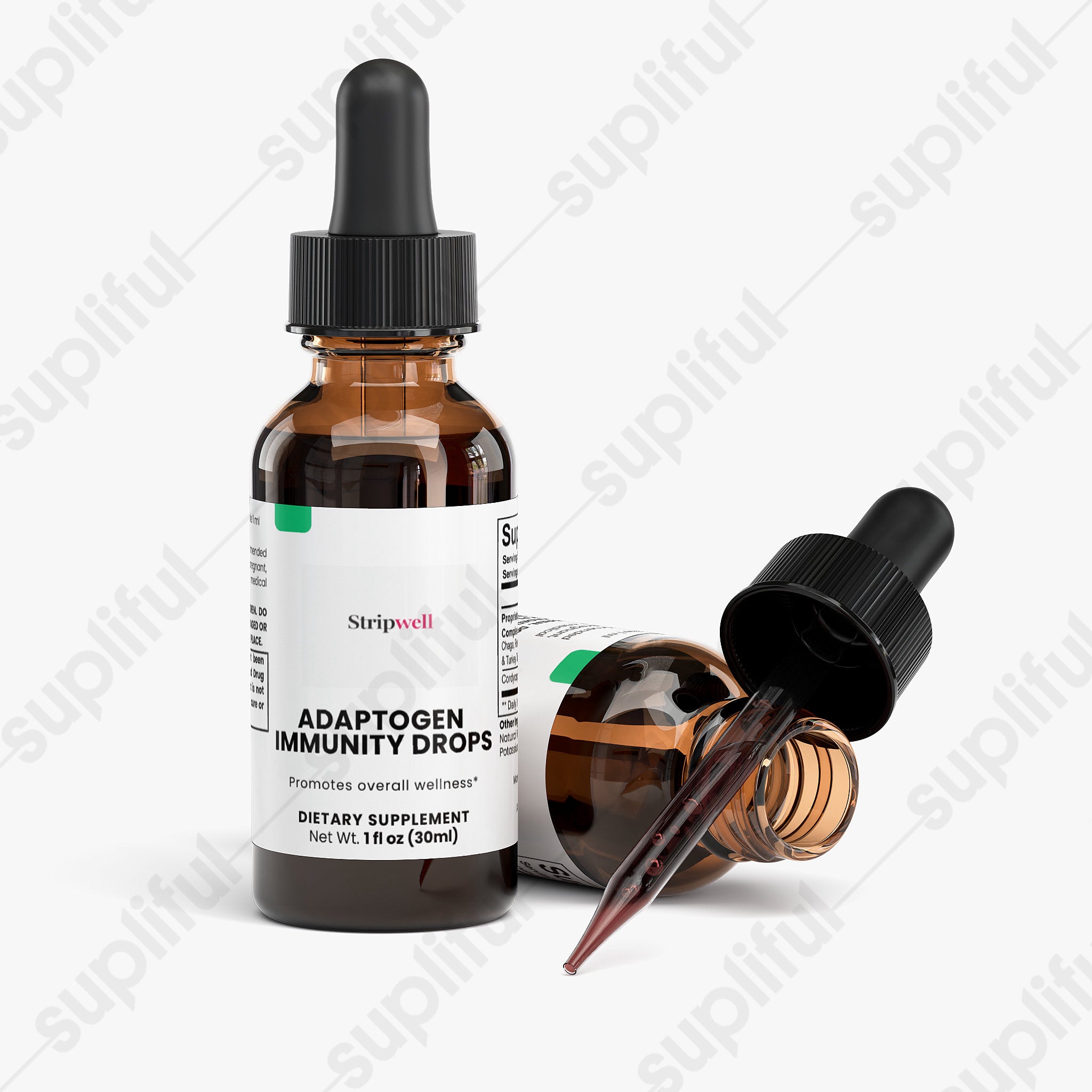 Adaptogen Immunity Drops — StripsWell oral dissolving strips, made in the USA