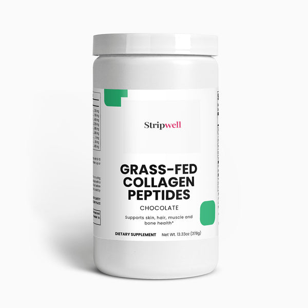 Grass-Fed Collagen Peptides Powder (Chocolate) — Oral Strips | StripsWell