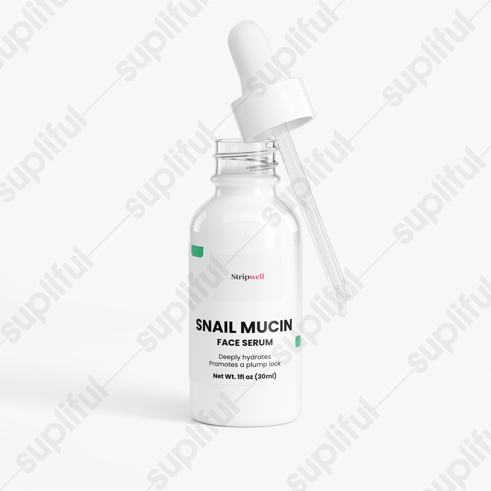Snail Mucin Face Serum — Facial Care — StripsWell oral dissolving strips, made in the USA