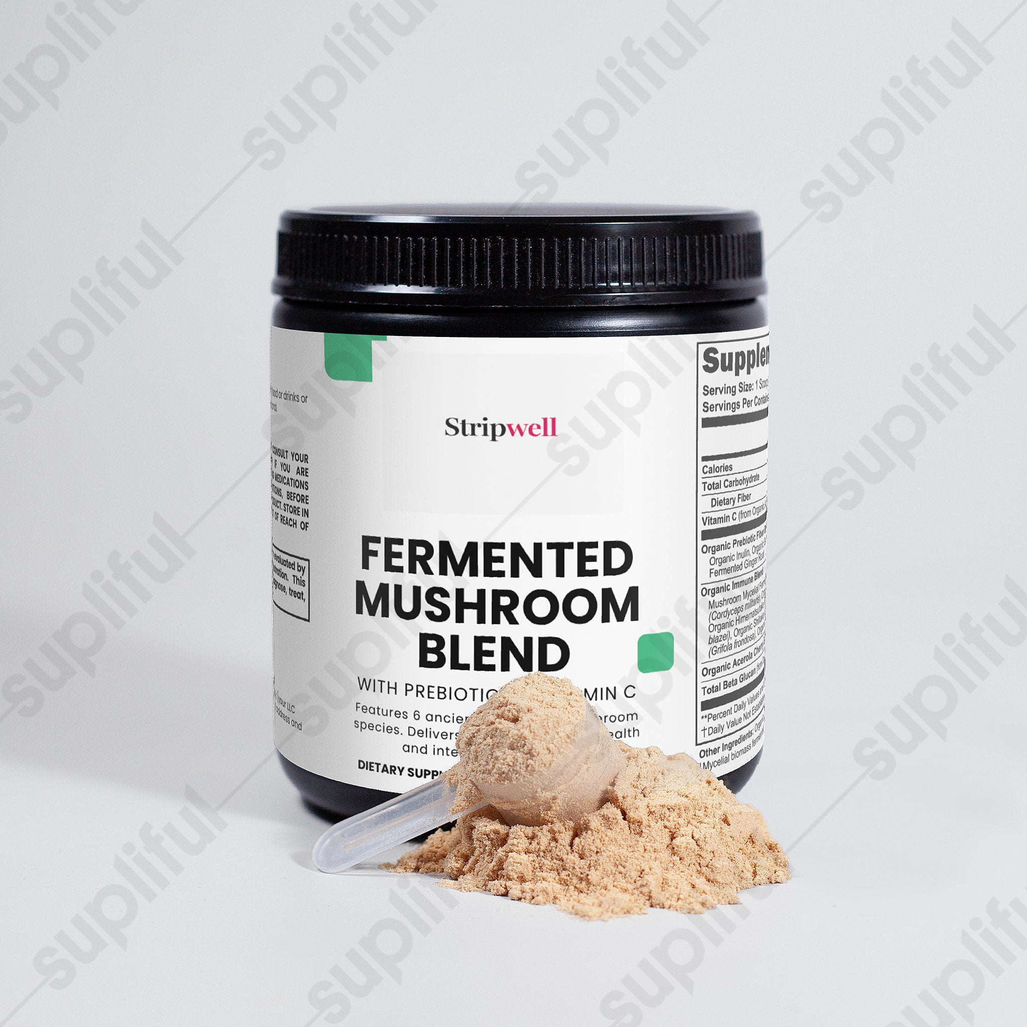 Fermented Mushroom Blend — Mushroom Products — StripsWell oral dissolving strips, made in the USA