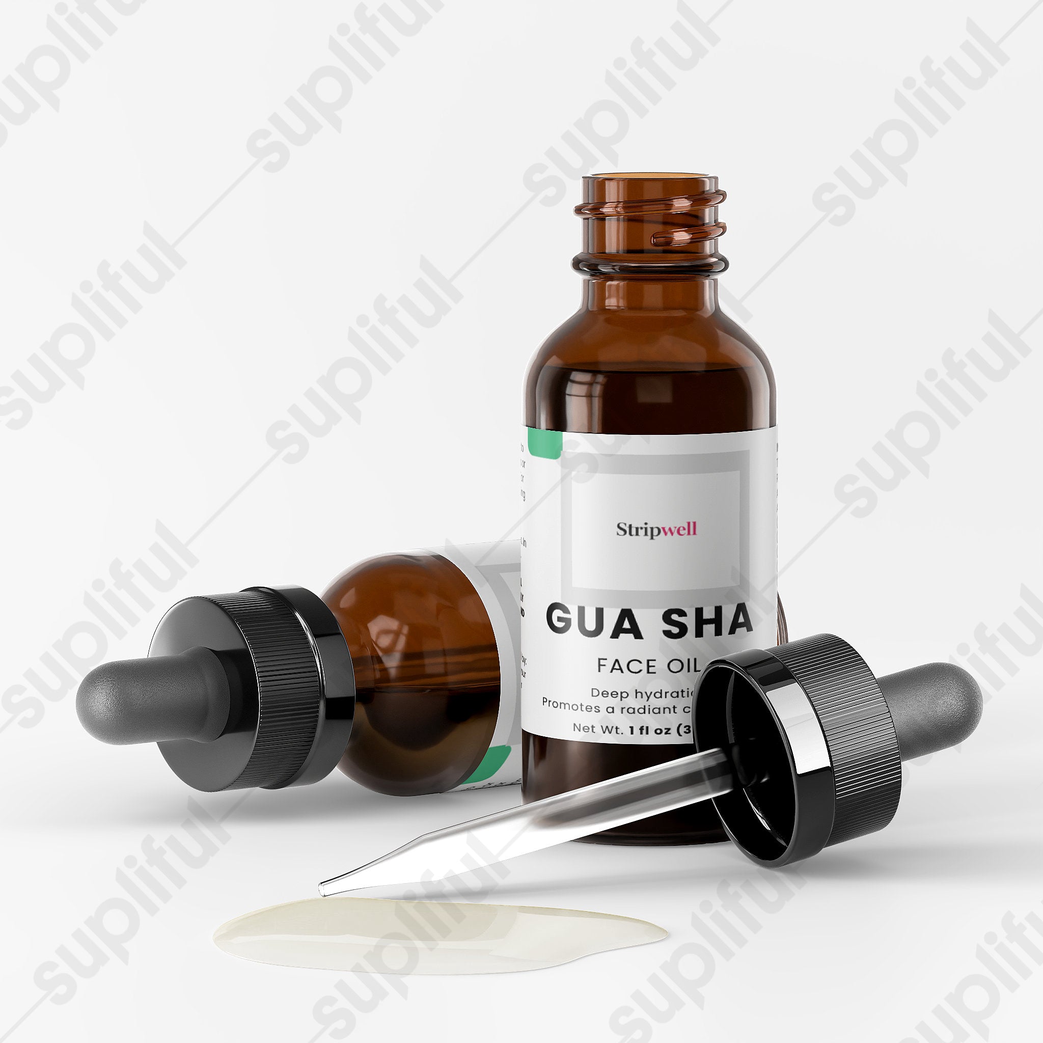 Gua Sha Face Oil — Topical (view 2) | StripsWell