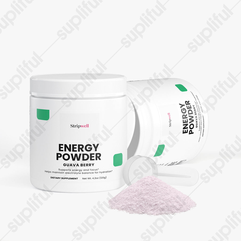 Energy Powder (Guava Berry) — Oral Strips (view 3) | StripsWell