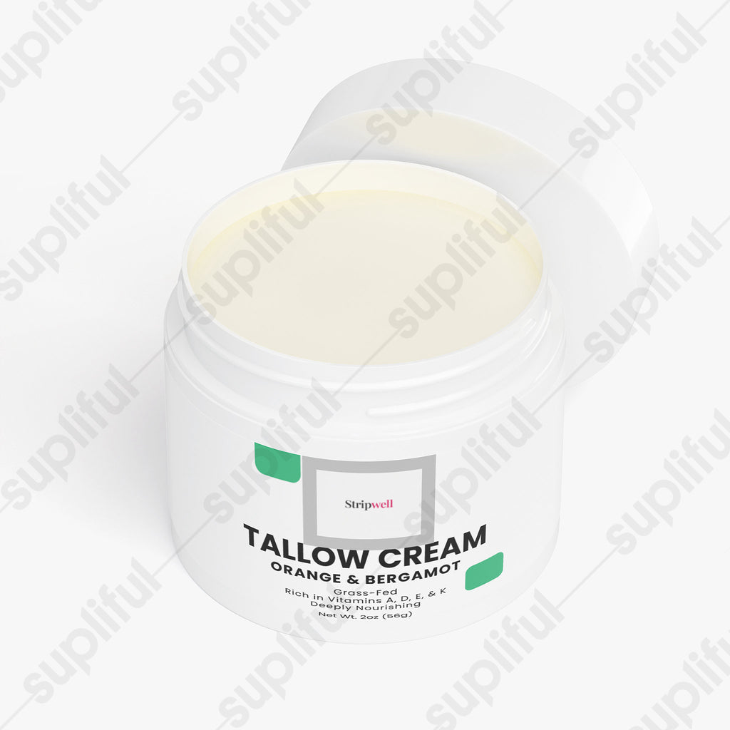 Tallow Cream Orange & Bergamot — Topical (view 3) | StripsWell