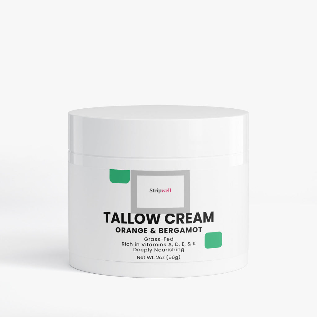 Tallow Cream Orange & Bergamot — Topical | StripsWell