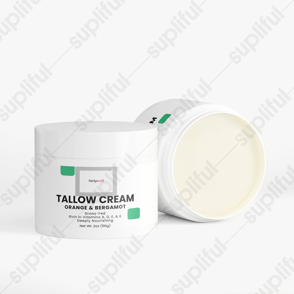 Tallow Cream Orange & Bergamot — Topical (view 2) | StripsWell