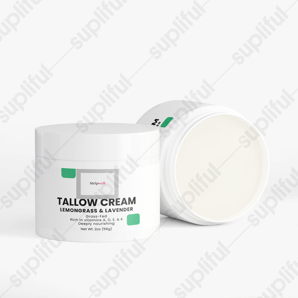 Tallow Cream Lemongrass & Lavender — Topical (view 3) | StripsWell
