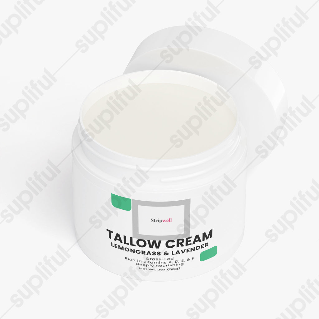 Tallow Cream Lemongrass & Lavender — Topical (view 5) | StripsWell