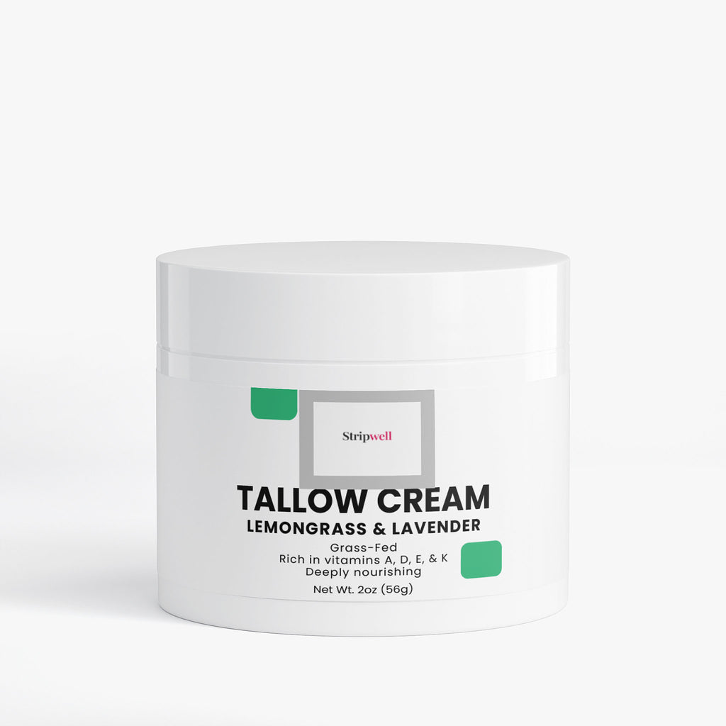 Tallow Cream Lemongrass & Lavender — Topical | StripsWell