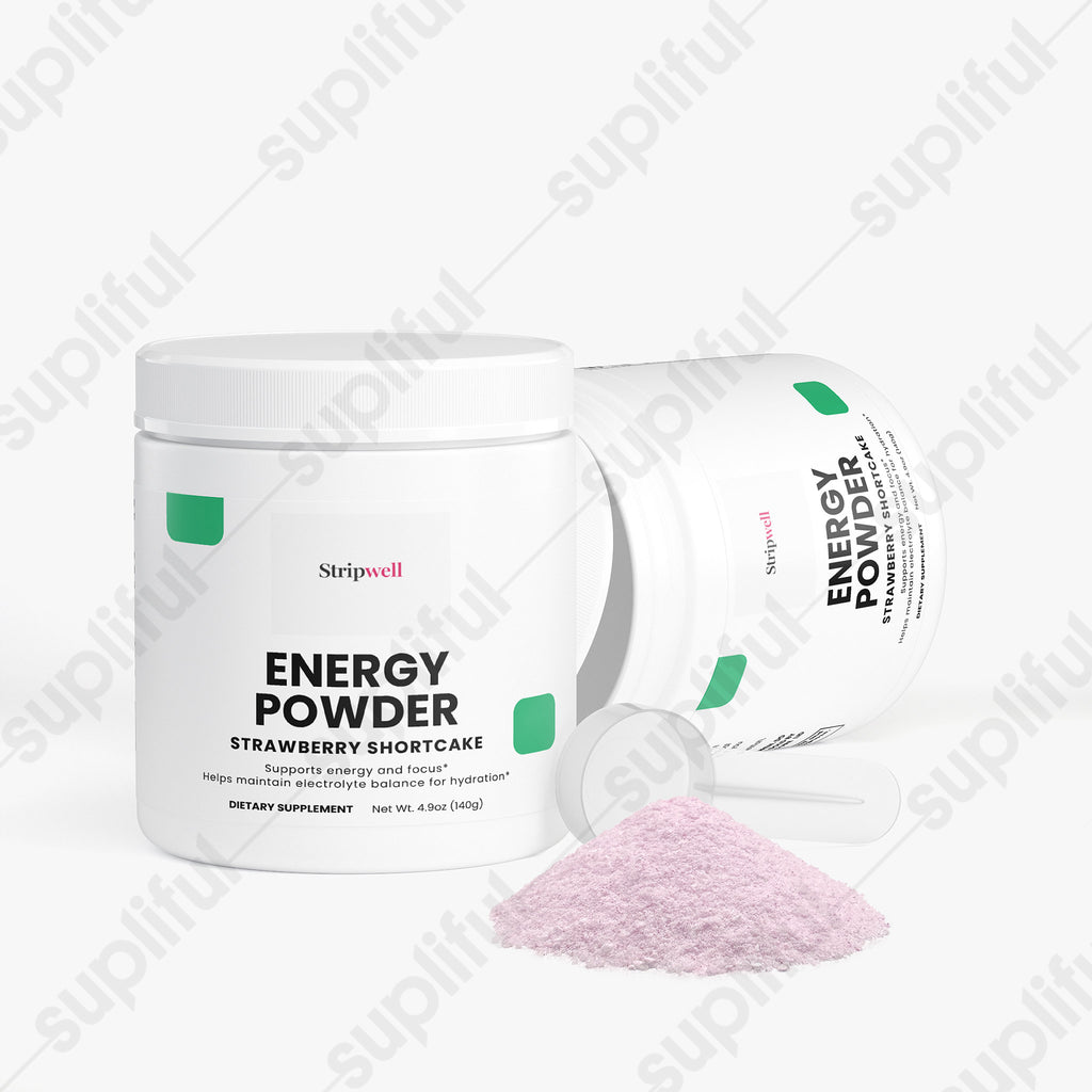 Energy Powder (Strawberry Shortcake) — Oral Strips (view 4) | StripsWell