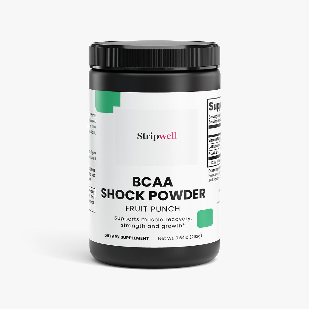 BCAA Shock Powder (Fruit Punch) — Oral Strips | StripsWell