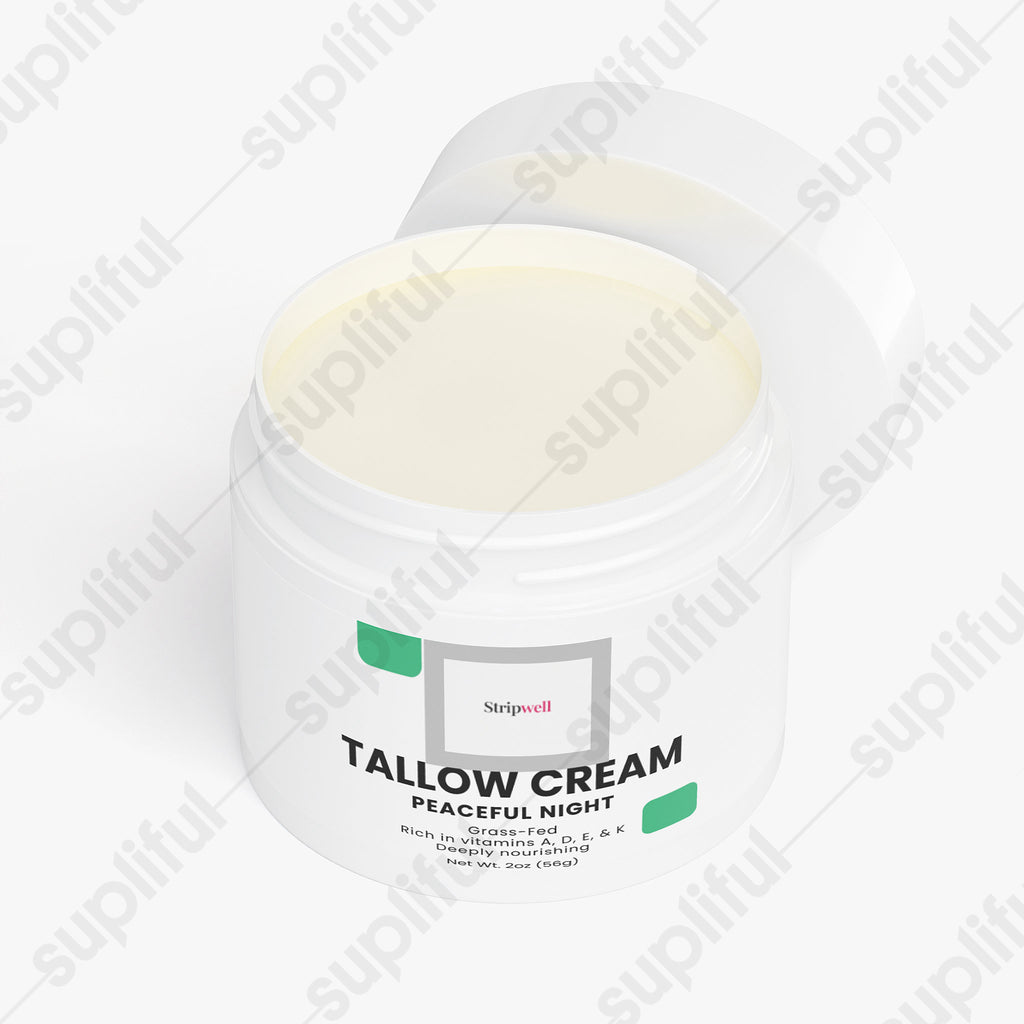 Tallow Cream Peaceful Night — Topical (view 2) | StripsWell