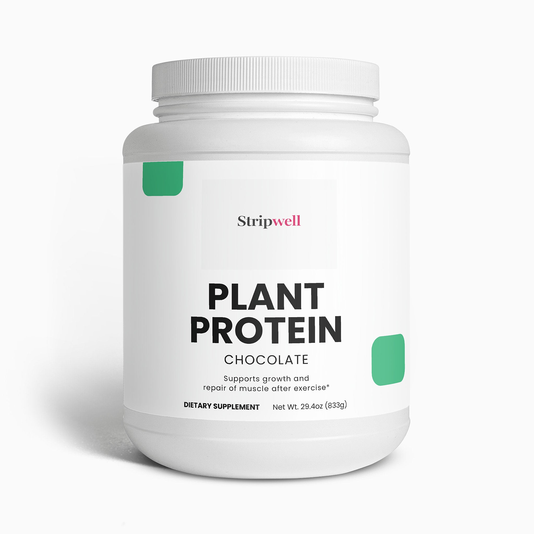 Plant Protein (Chocolate) — Proteins — StripsWell oral dissolving strips, made in the USA
