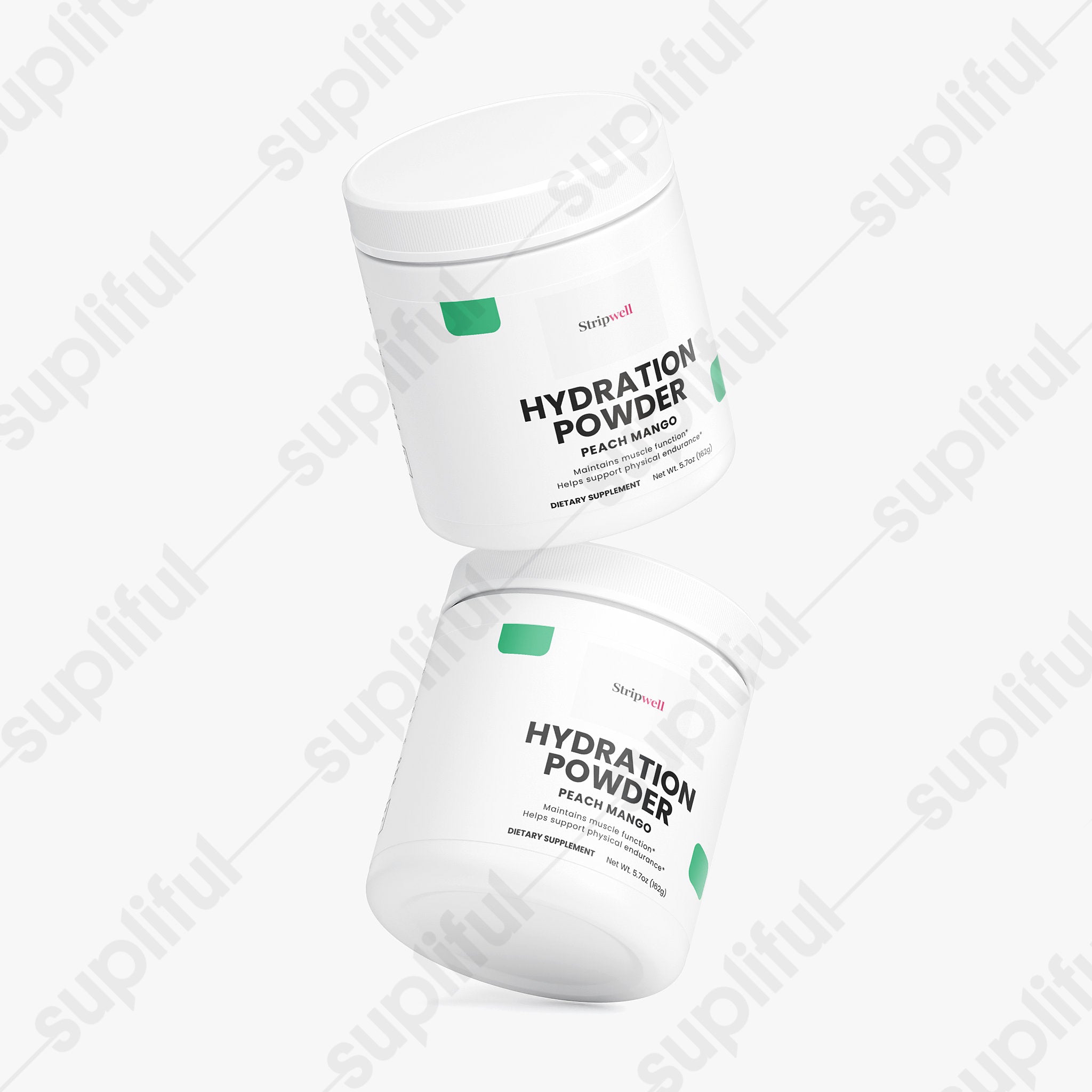 Hydration Powder (Peach Mango) — Intra-Workout Supplements — StripsWell oral dissolving strips, made in the USA