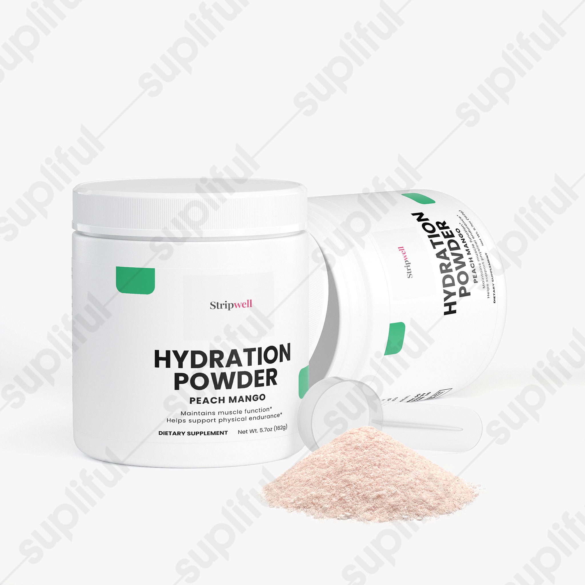 Hydration Powder (Peach Mango) — Intra-Workout Supplements — StripsWell oral dissolving strips, made in the USA