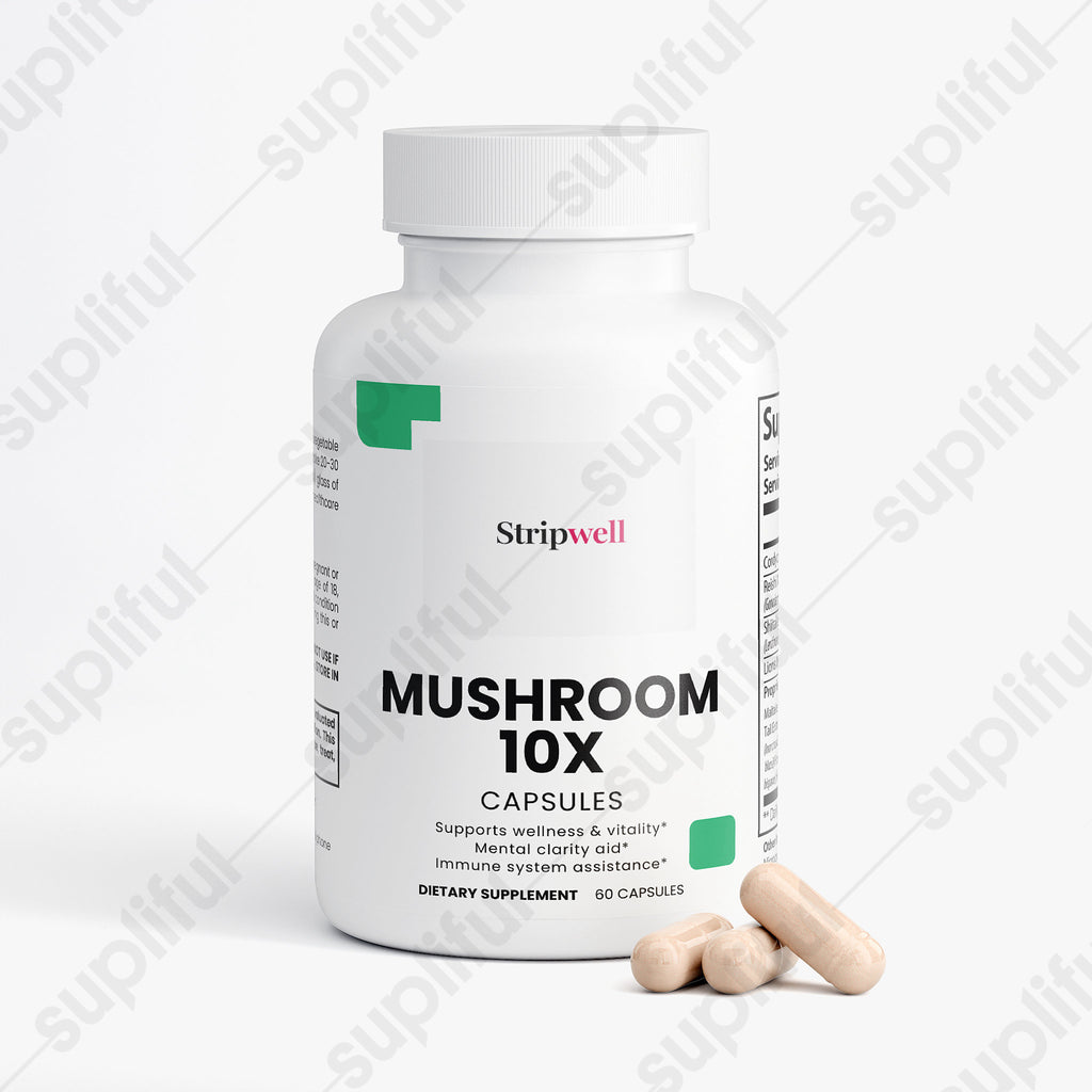 Mushroom Complex 10 X — Oral Strips (view 2) | StripsWell