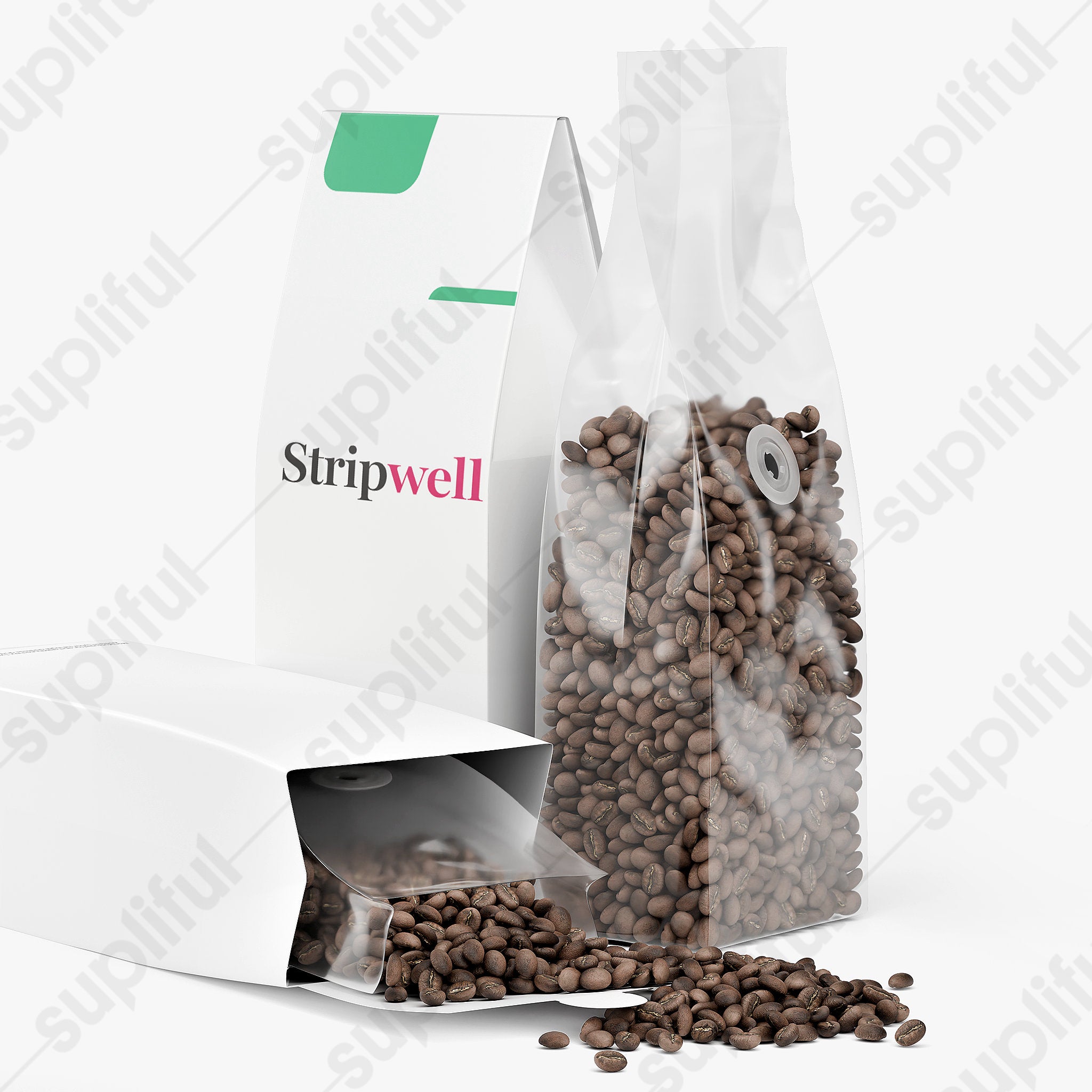 Fruity Bloom Coffee (Light Roast) — Powder (view 2) | StripsWell