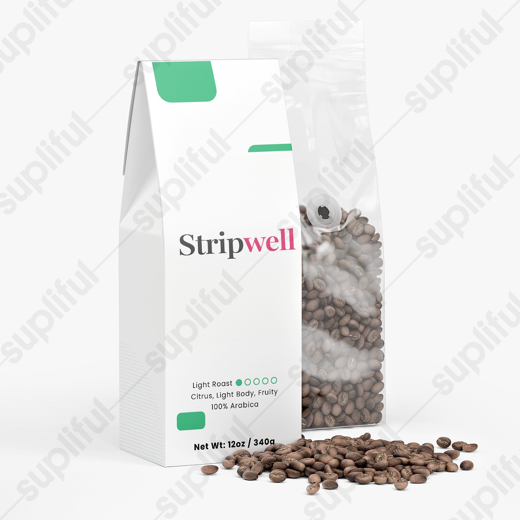 Fruity Bloom Coffee (Light Roast) — Powder (view 3) | StripsWell