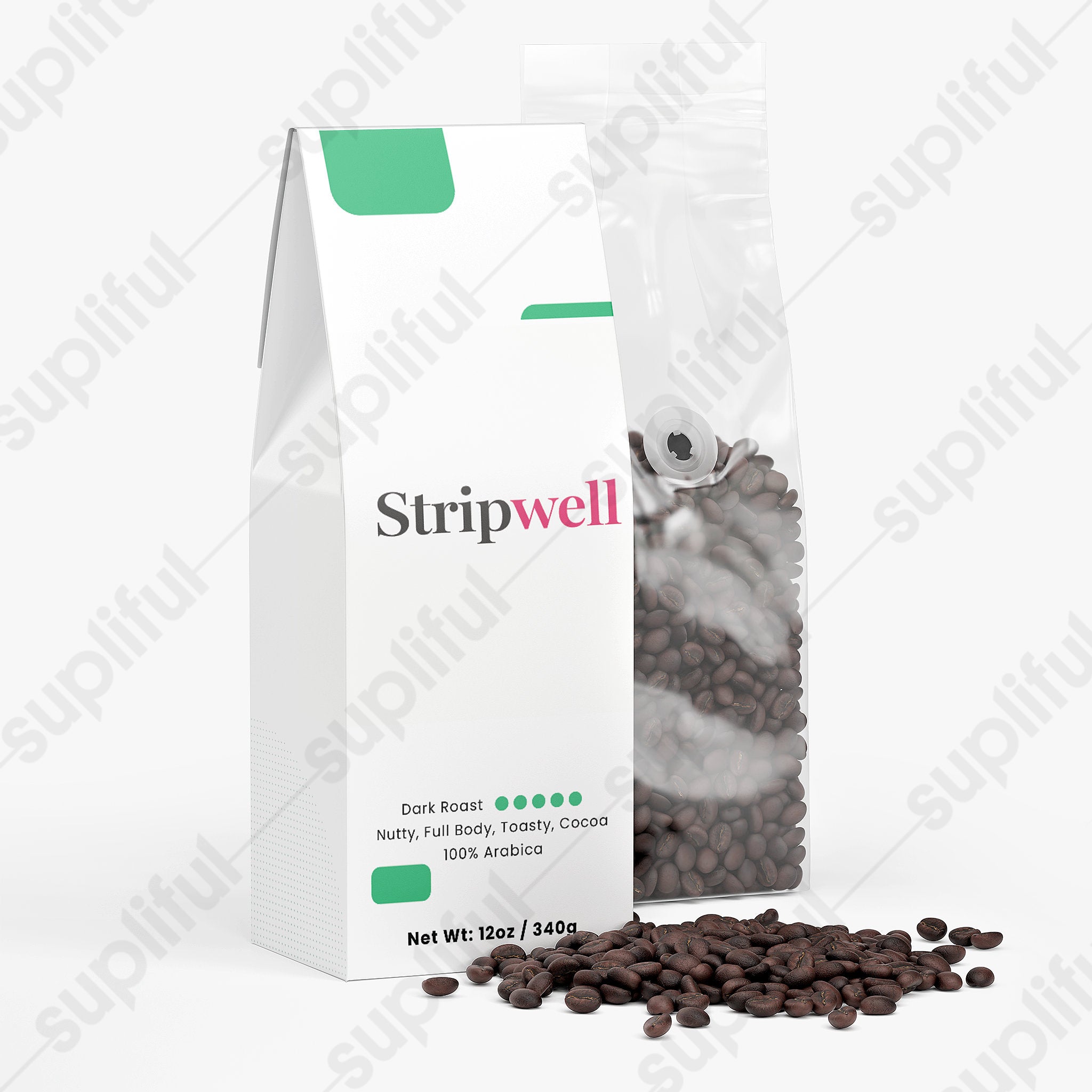 Deep Roast Coffee (Dark Roast) — Powder (view 3) | StripsWell