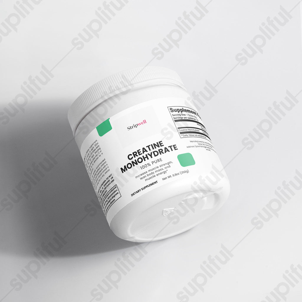 Creatine Monohydrate | Creatine Monohydrate, Pure | Powder | 500g — Oral Strips (view 3) | StripsWell