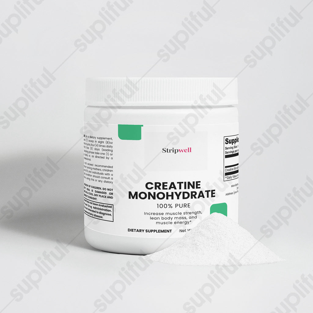 Creatine Monohydrate | Creatine Monohydrate, Pure | Powder | 500g — Oral Strips (view 2) | StripsWell