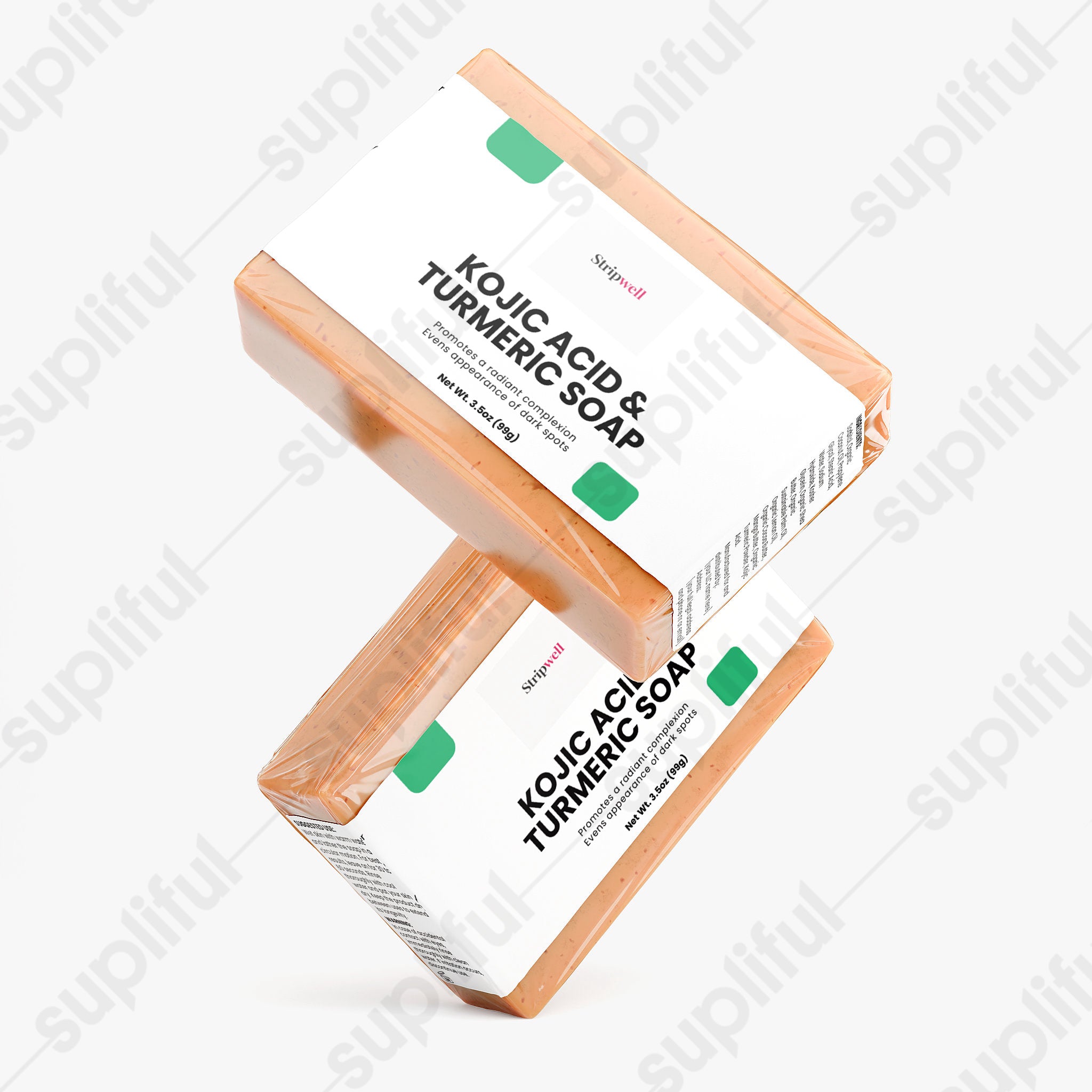 Kojic Acid & Turmeric Soap — Oral Strips (view 5) | StripsWell