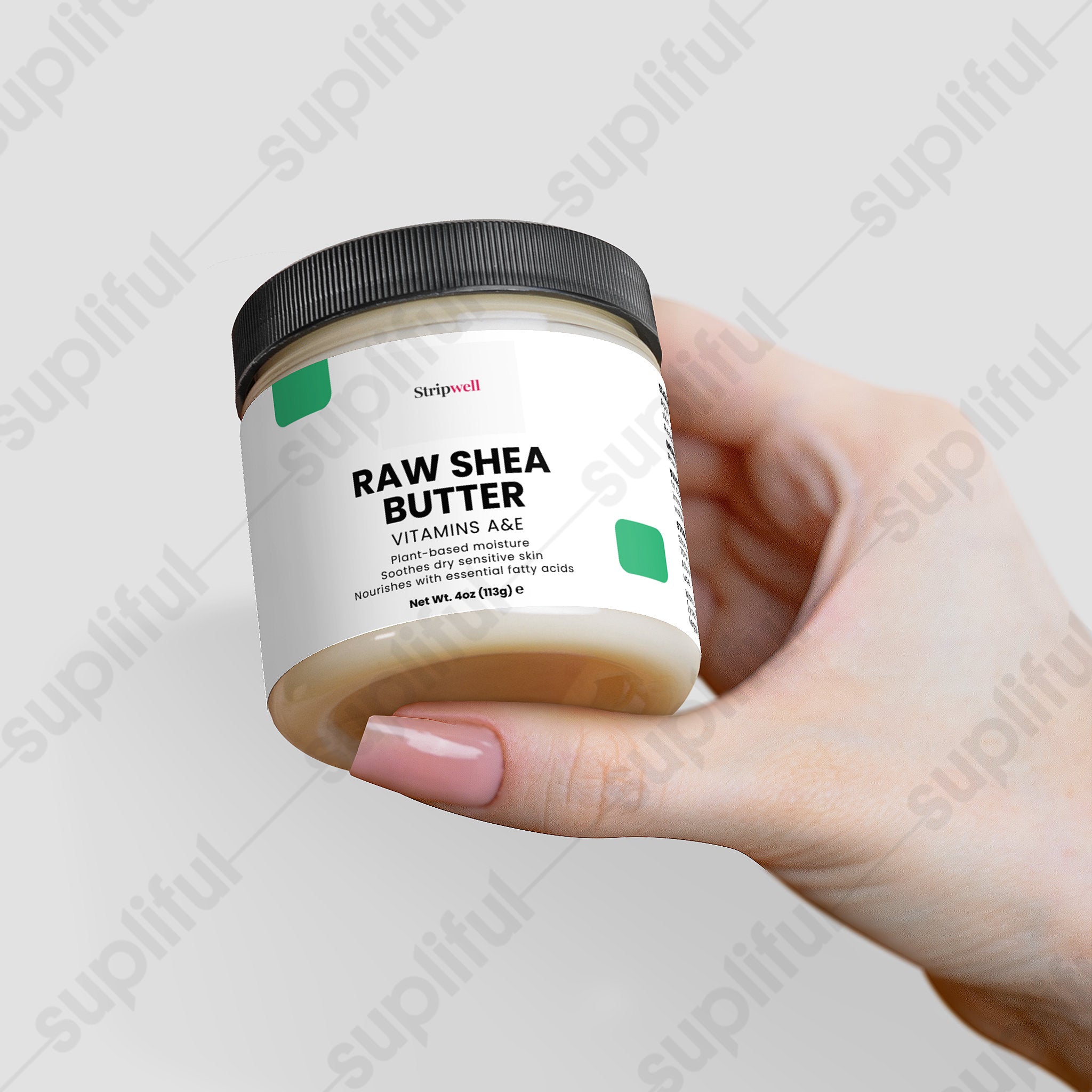 Raw Shea Butter | Raw Shea, Organic | Butter | 200g — Topical (view 7) | StripsWell