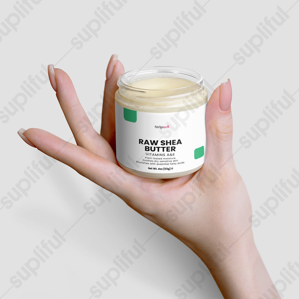Raw Shea Butter | Raw Shea, Organic | Butter | 200g — Topical (view 3) | StripsWell