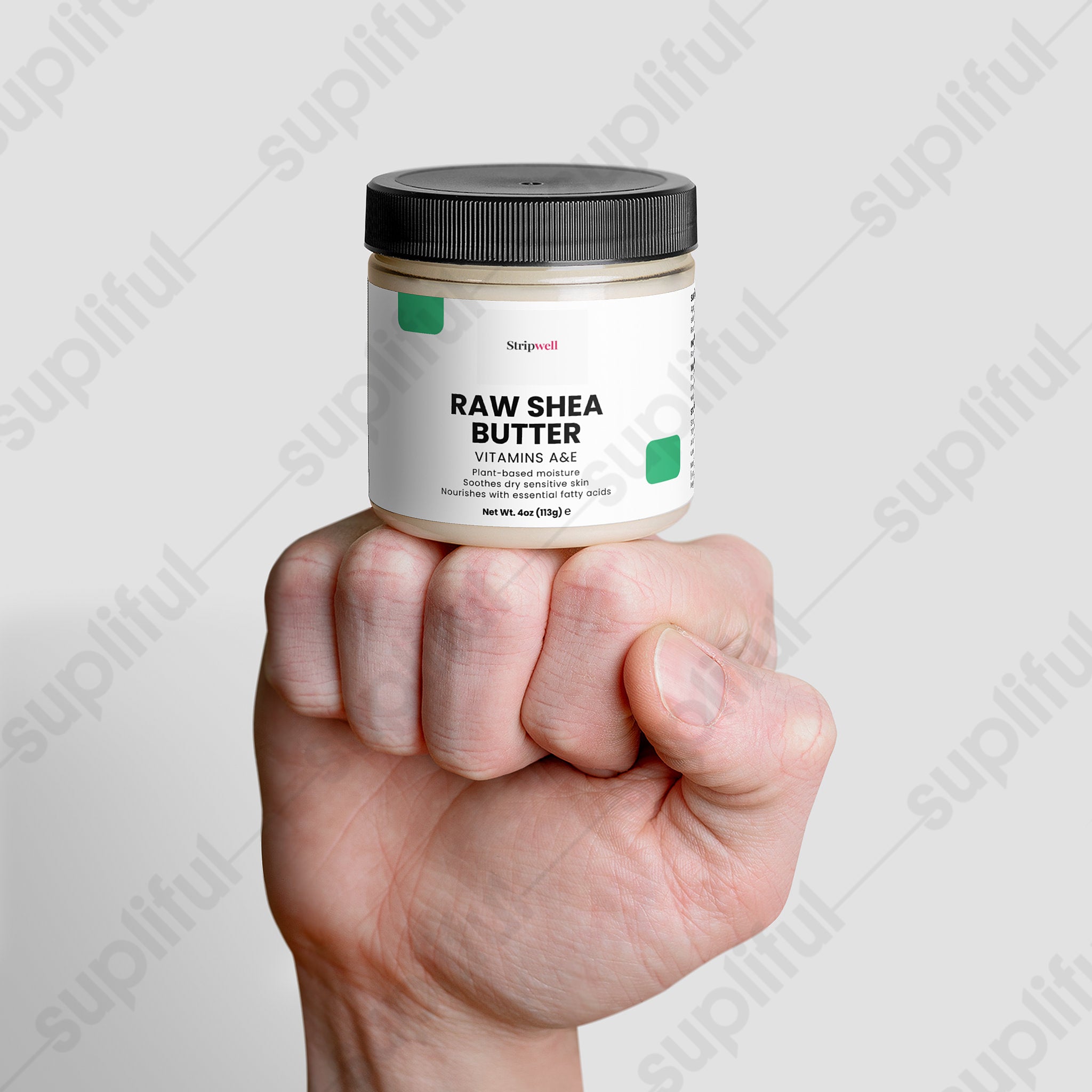 Raw Shea Butter | Raw Shea, Organic | Butter | 200g — Topical (view 8) | StripsWell