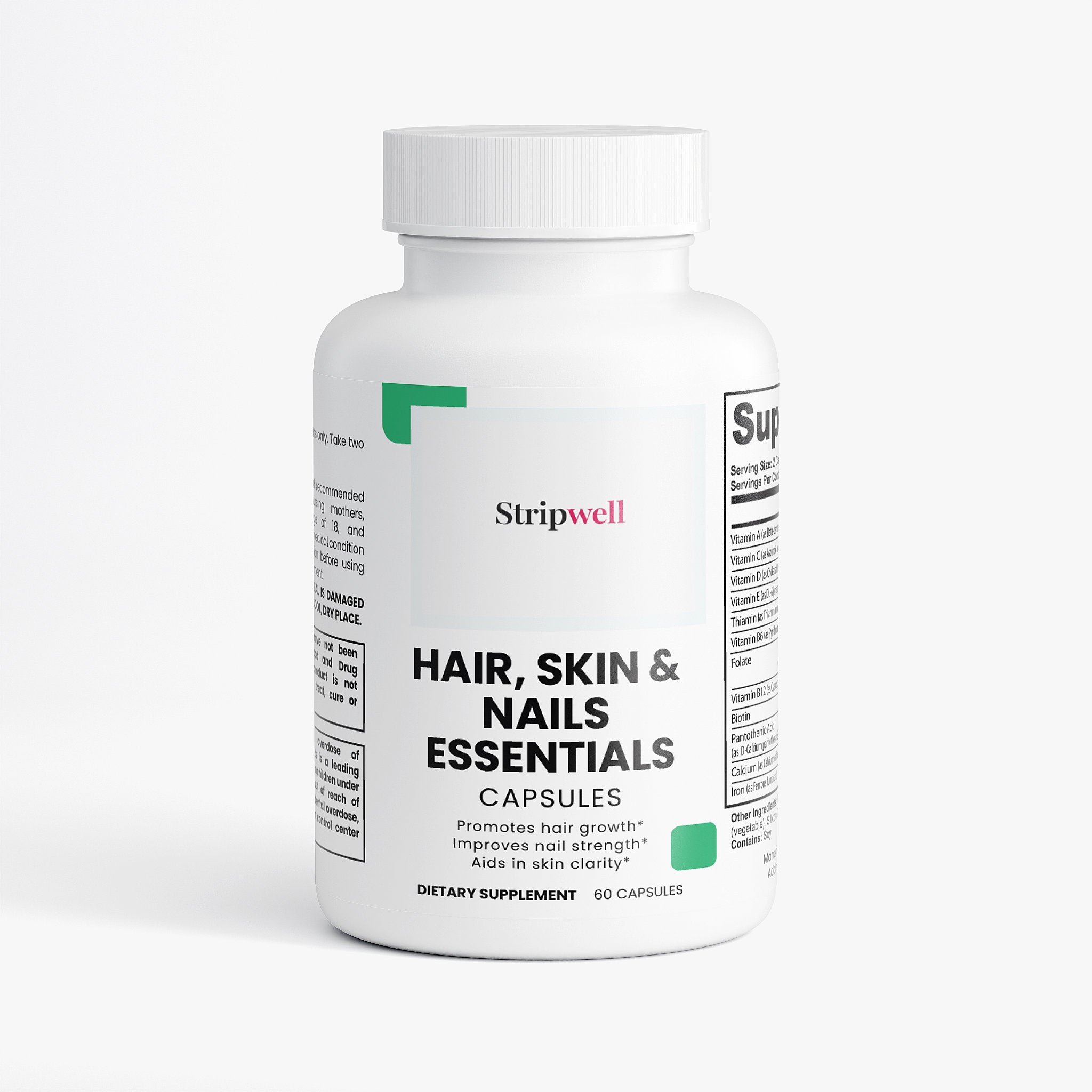 Hair, Skin and Nails Essentials — Oral Strips | StripsWell