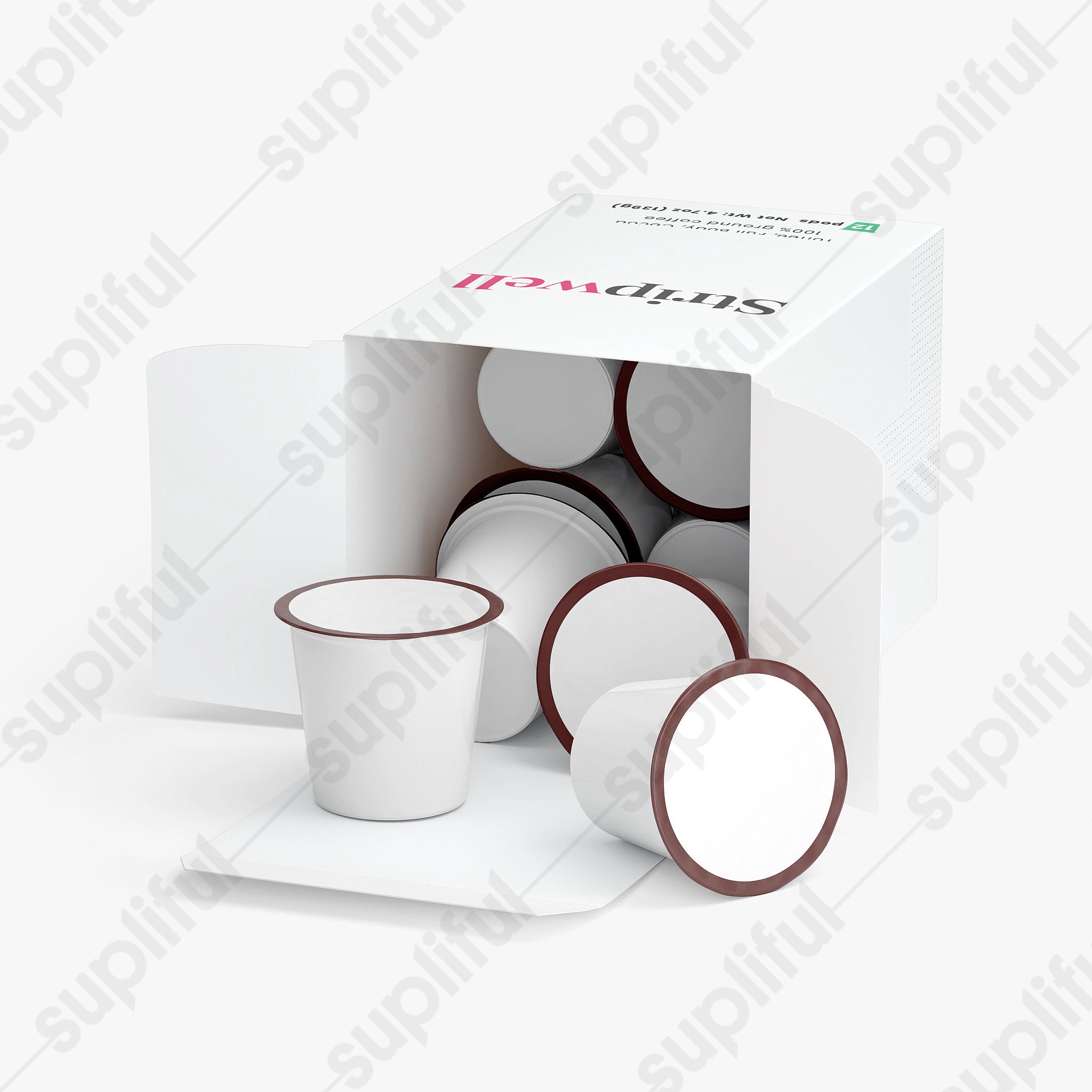 Molten Caramel Coffee Pods (Dark Roast) — Powder (view 5) | StripsWell