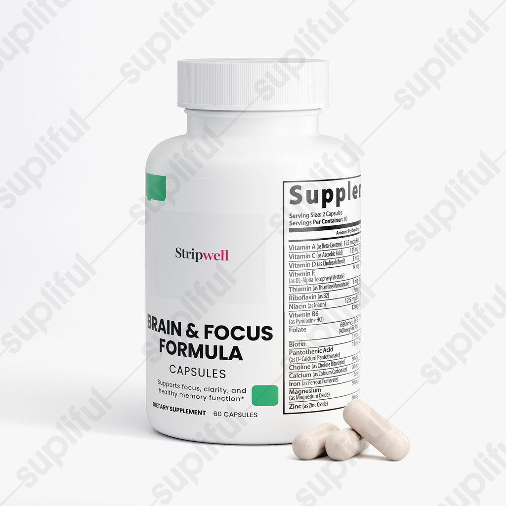 Brain & Focus Formula — Oral Strips (view 2) | StripsWell