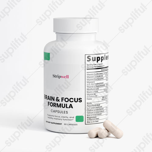Brain & Focus Formula — Oral Strips (view 2) | StripsWell