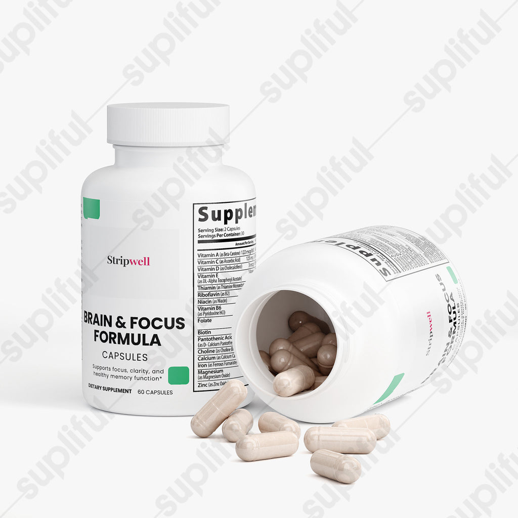 Brain & Focus Formula — Oral Strips (view 4) | StripsWell