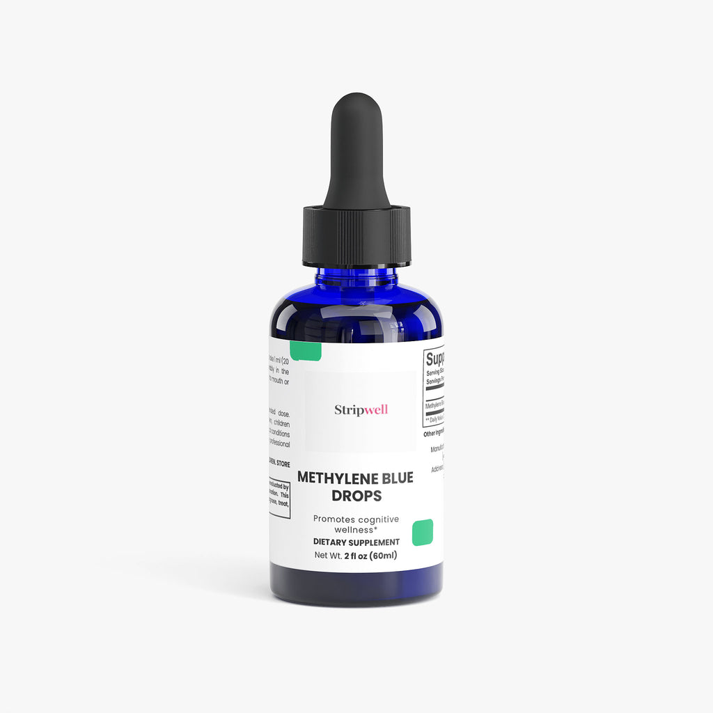 Methylene Blue Drops — Oral Strips | StripsWell