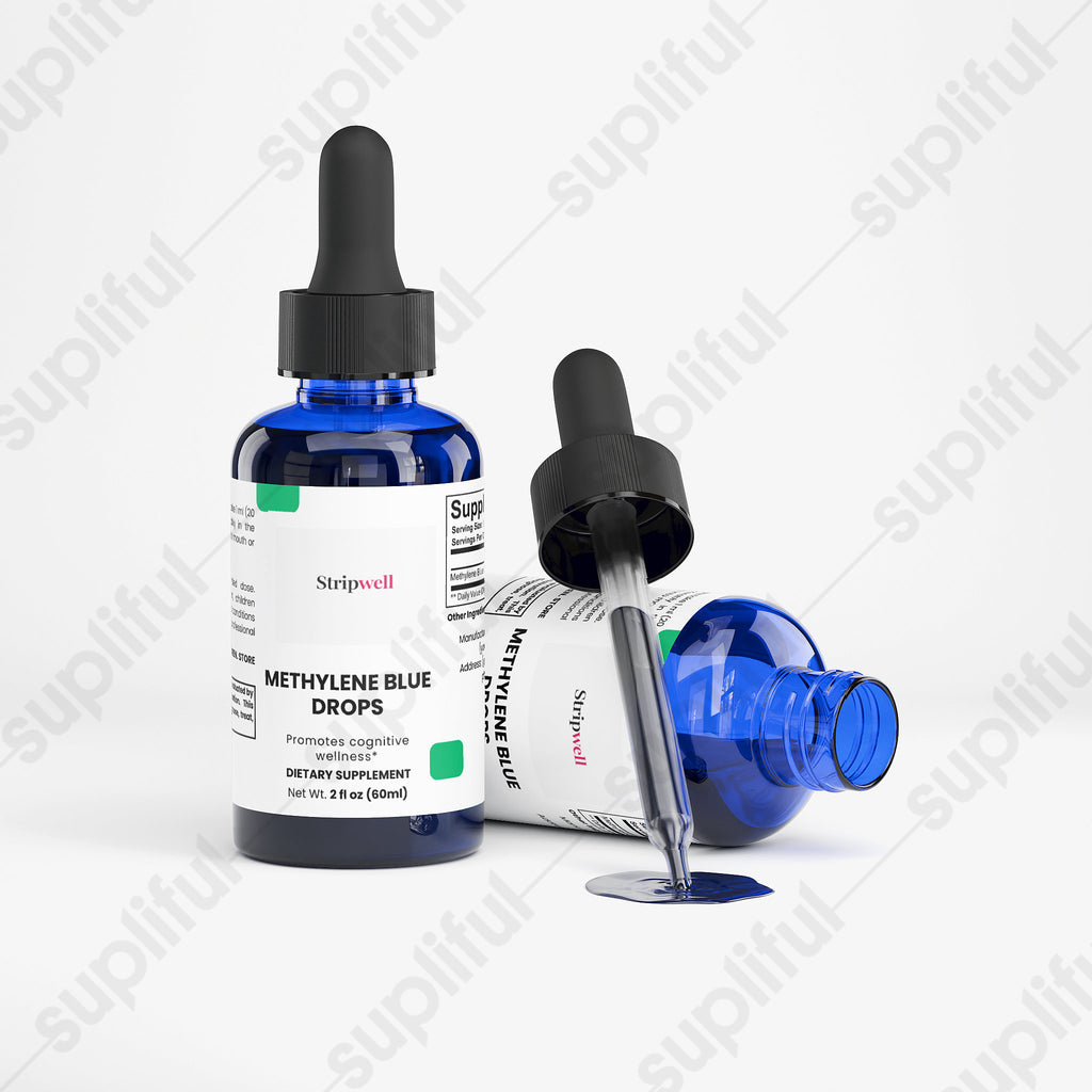 Methylene Blue Drops — Oral Strips (view 3) | StripsWell