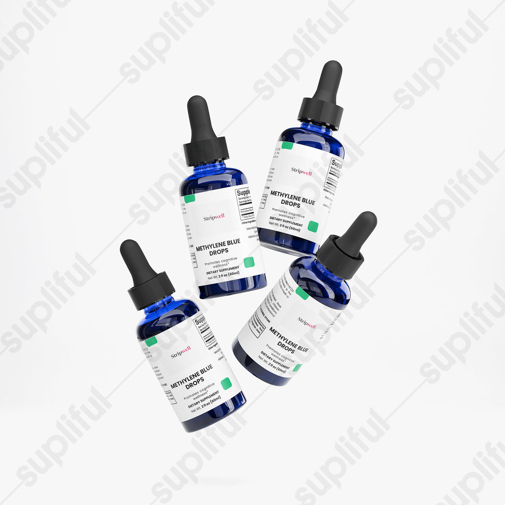 Methylene Blue Drops — Oral Strips (view 2) | StripsWell