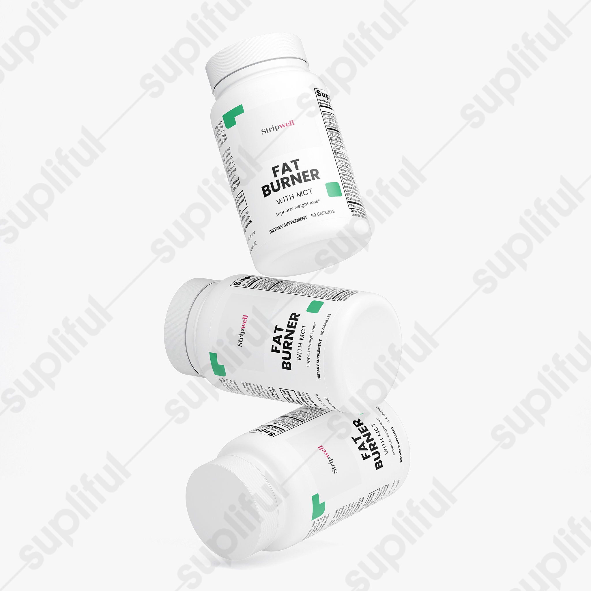 MCT Energy Support with Vitamins — Oral Strips (view 3) | StripsWell