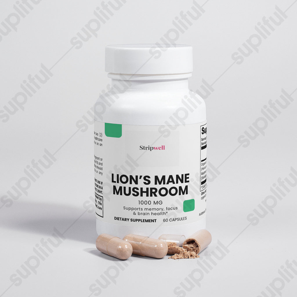Lion's Mane Mushroom — Oral Strips (view 3) | StripsWell