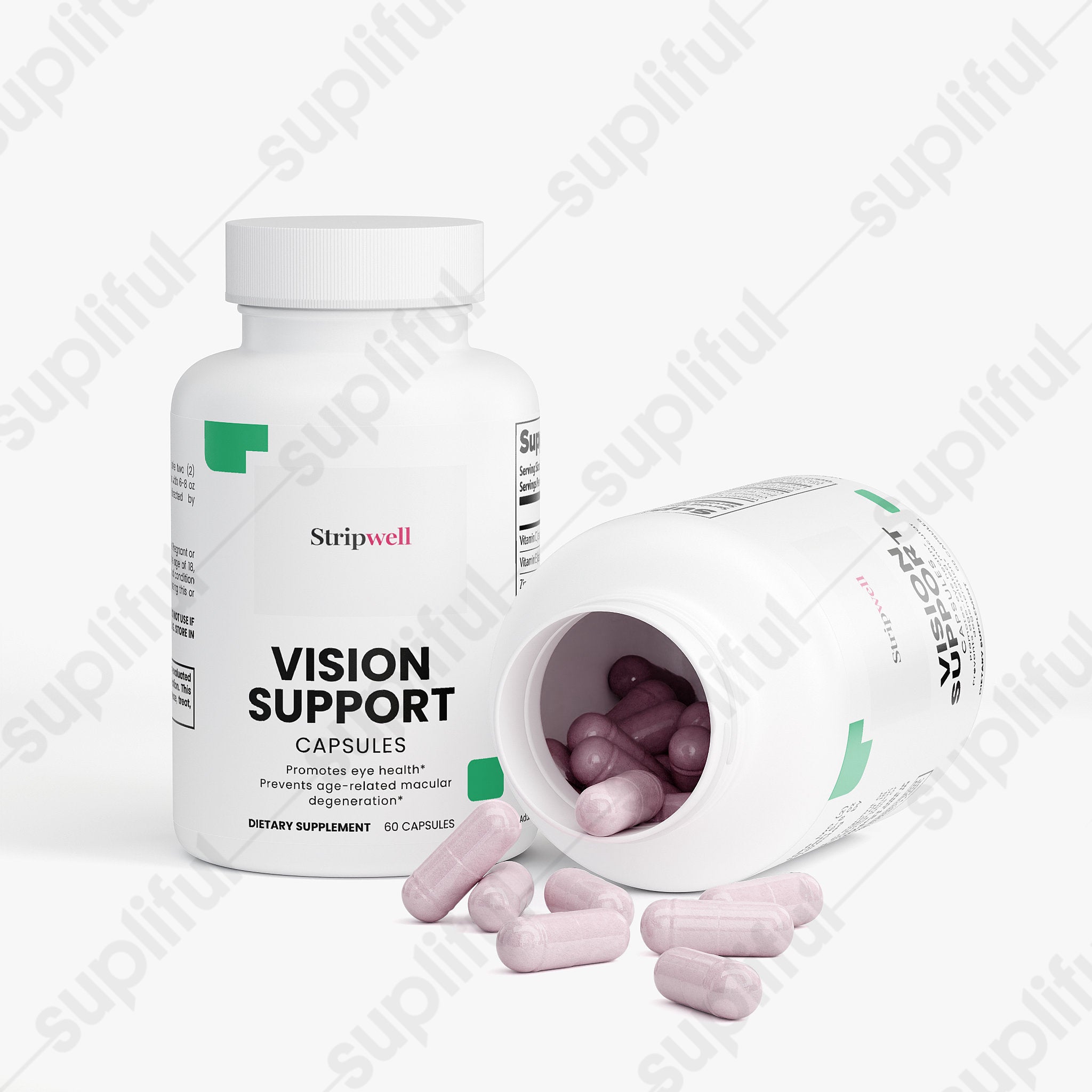 Vision Support | Vitamin C, Zinc | Capsules | 60 Capsules — Capsules (view 4) | StripsWell