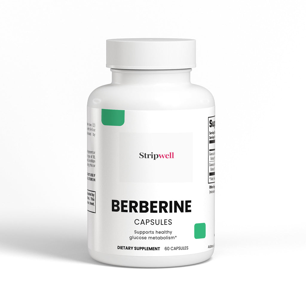 Berberine | Berberine HCl, Extract | Capsules | 60 Capsules — Capsules | StripsWell