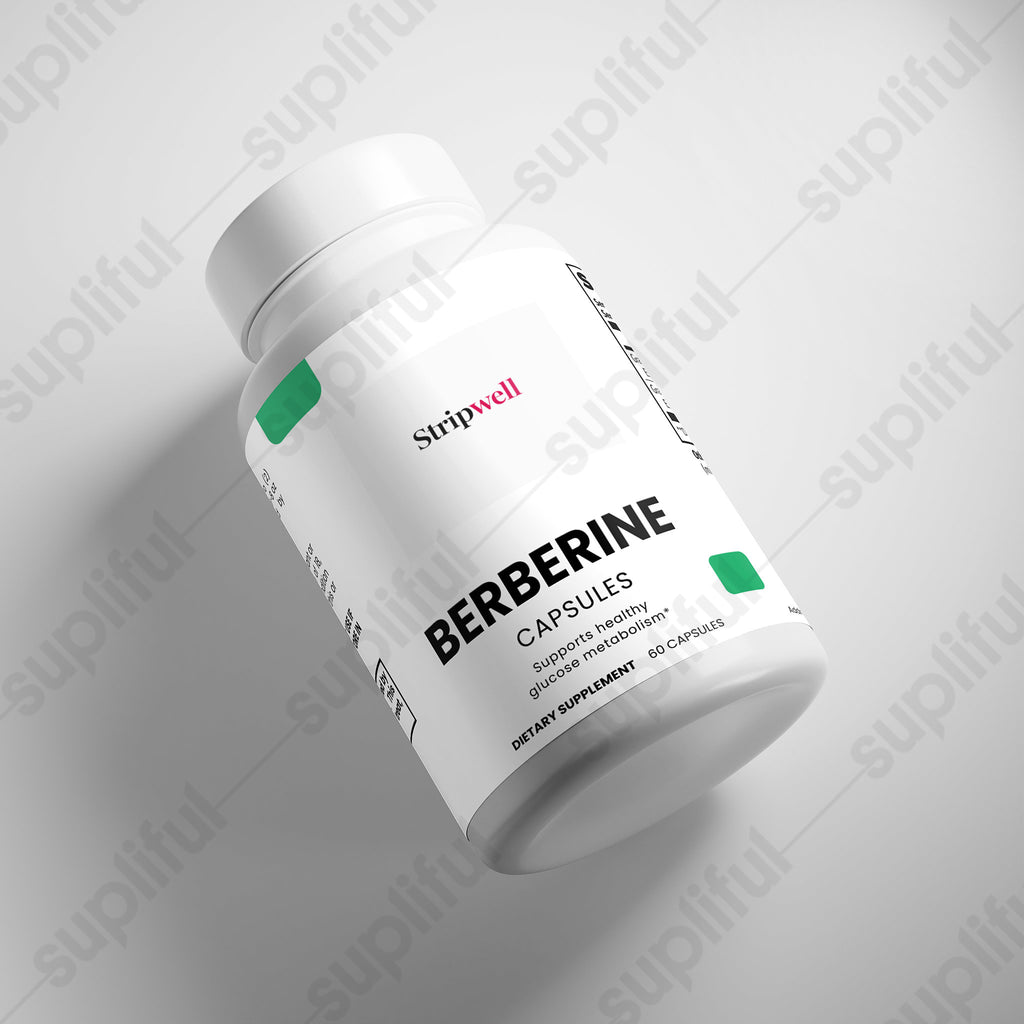 Berberine | Berberine HCl, Extract | Capsules | 60 Capsules — Capsules (view 2) | StripsWell